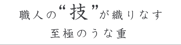 職人の技が織りなす至極のうな重