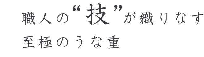 職人の技が織りなす至極のうな重